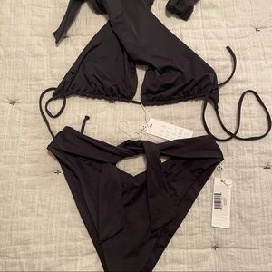 Frankie’s Bikinis Bash Bikini Set M Black